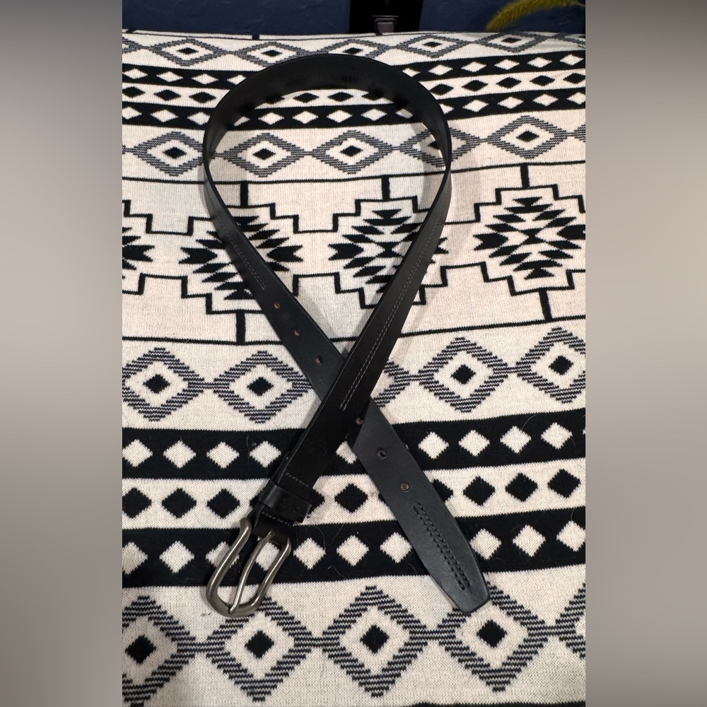 Harley-Davidson Black Leather Belt
